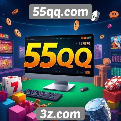 Evolução dos jogos disponíveis no 55qq.com