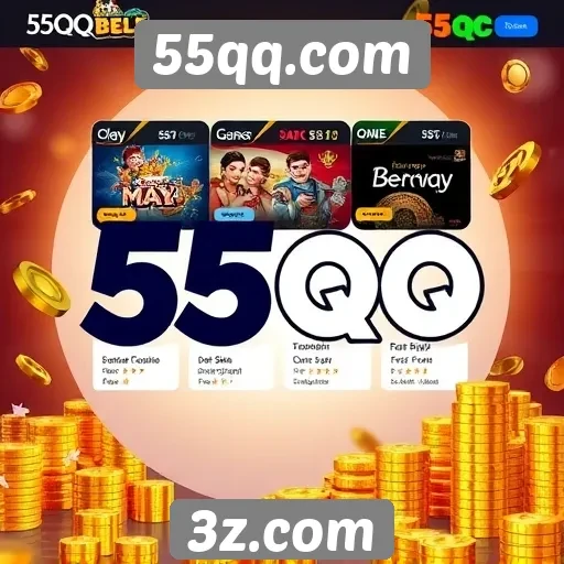 Navegação e usabilidade do site 55qq.com