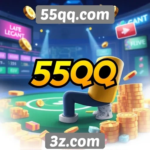 Popularidade do 55qq.com entre jogadores online