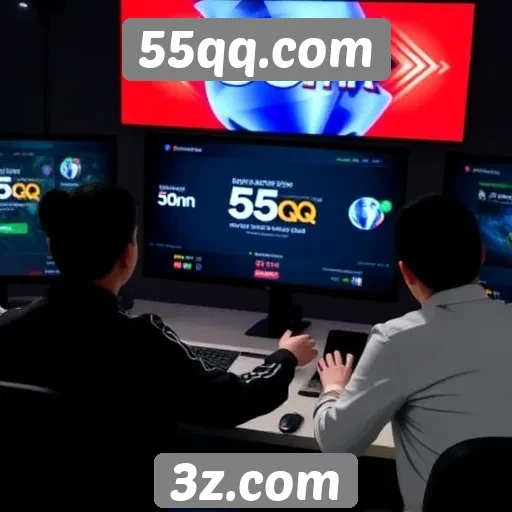 Análise da audiência do 55qq.com no mercado de jogos