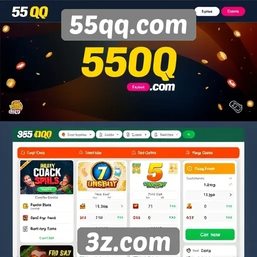 Análise da popularidade do site 55qq.com entre jogadores